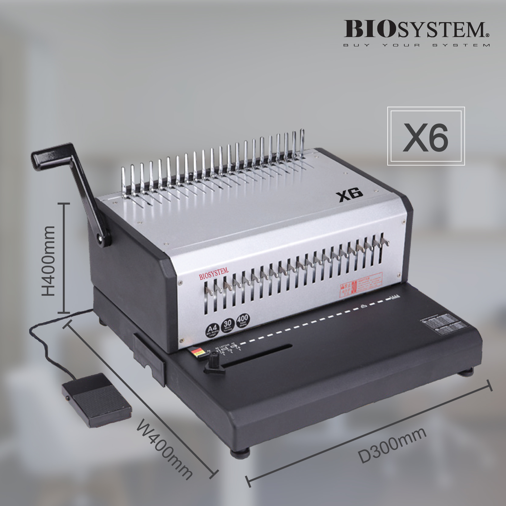 Biosystem X6 Comb Binder