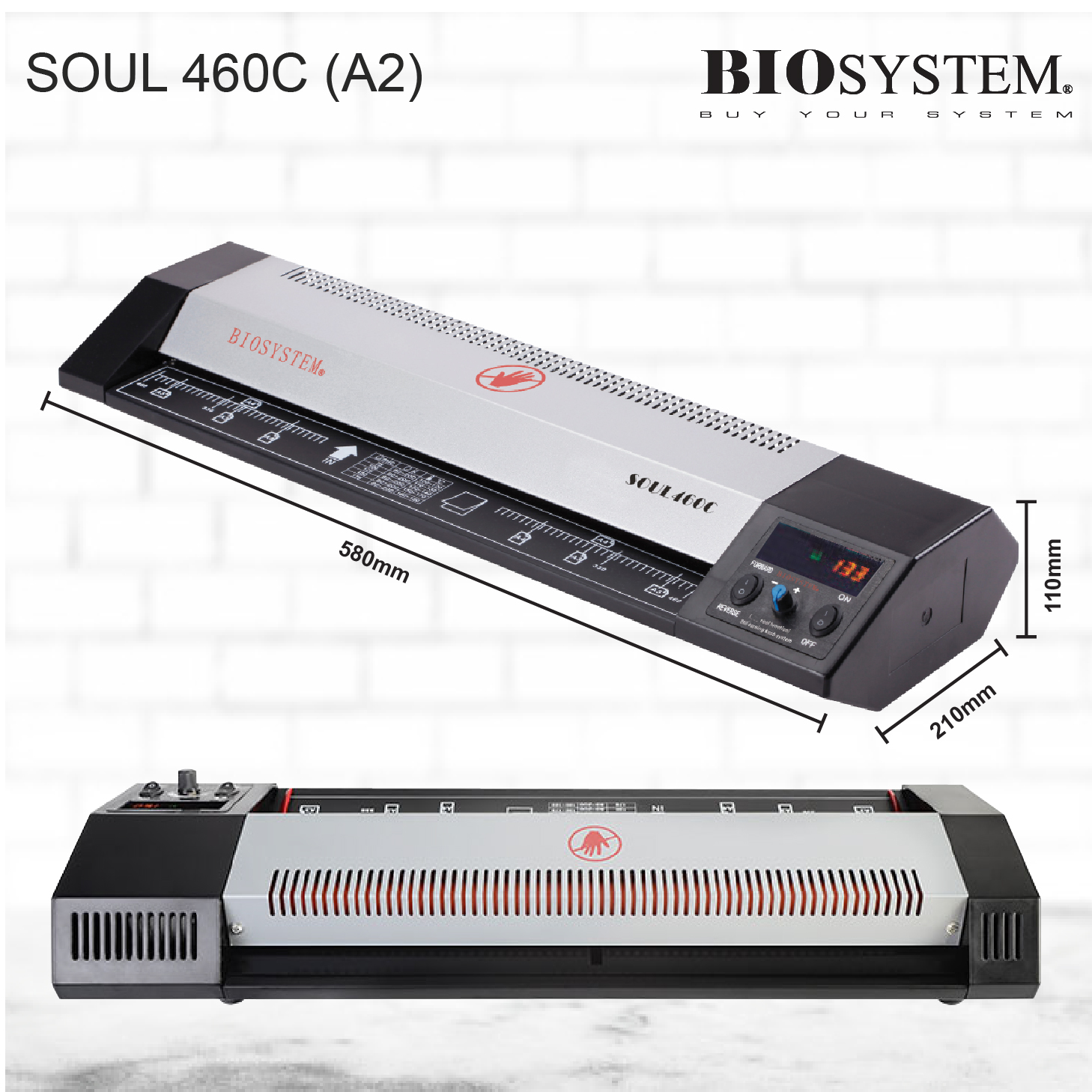 Biosystem SOUL460C A2 Laminator