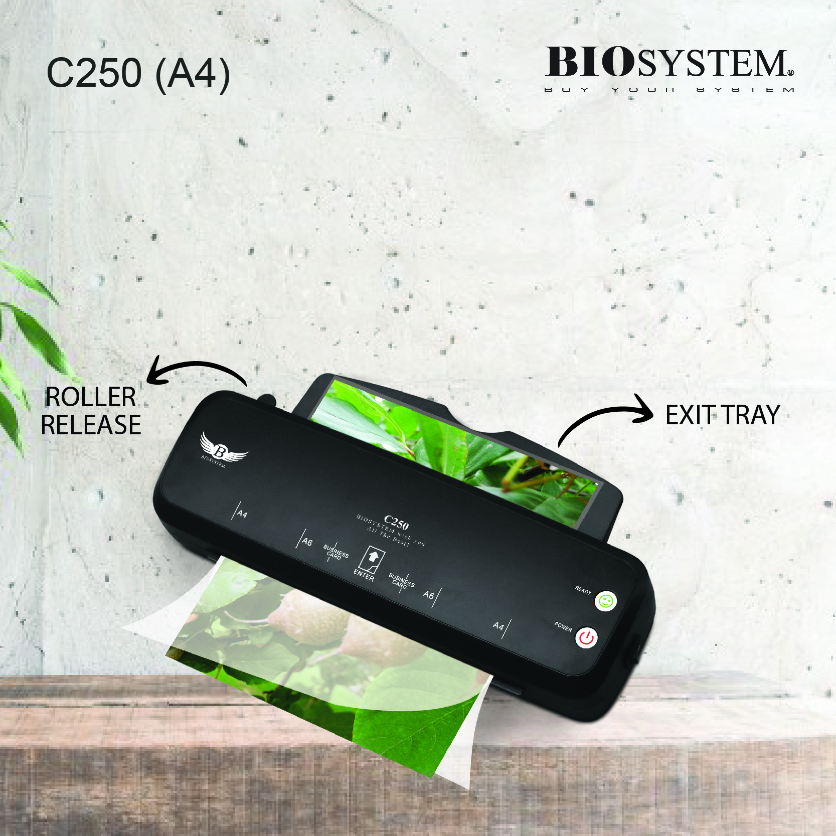 Biosystem C250 A4 Laminator